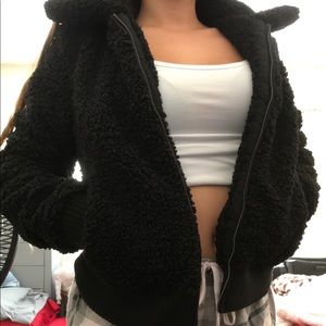 banana republic black sweater